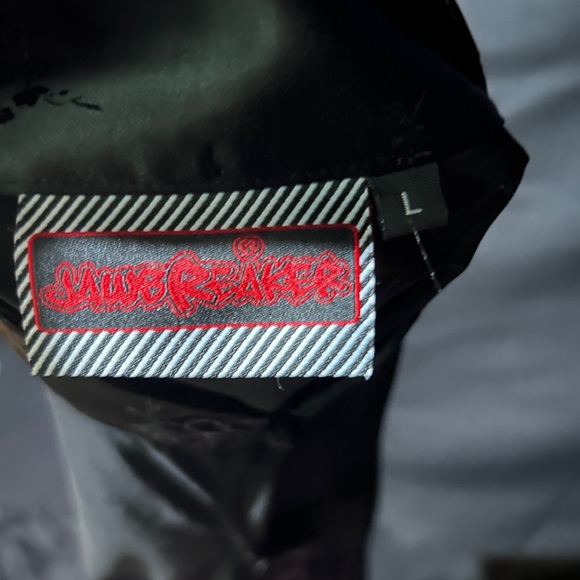 *RARE* Jawbreaker Black Sheer Women's Blouse - Picture 6 of 6